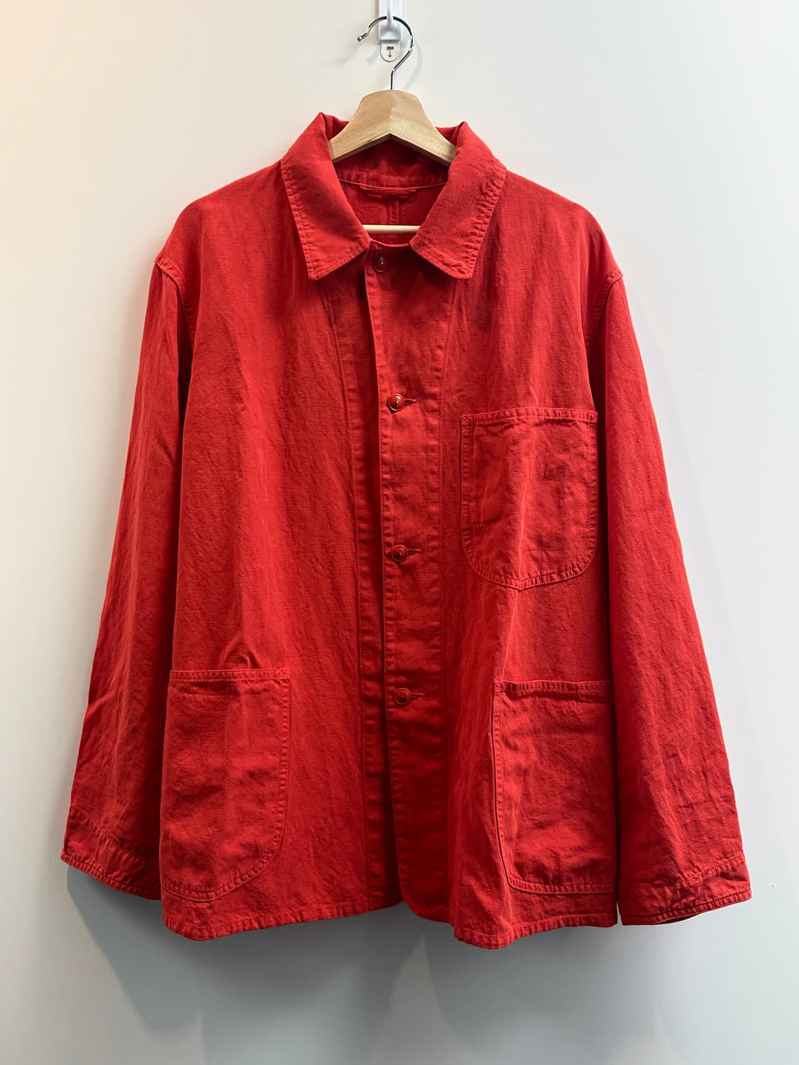 캡틴선샤인 커버올 워크자켓 (다홍, L, 새상품) 상품이미지4