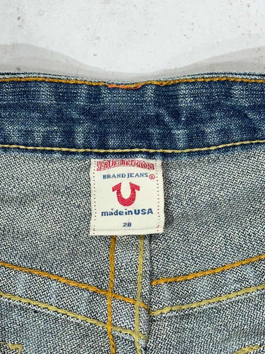 USA 트루 릴리전 조이 빅 티 부츠컷 플레어진 청바지 데님 팬츠 28 상품이미지7