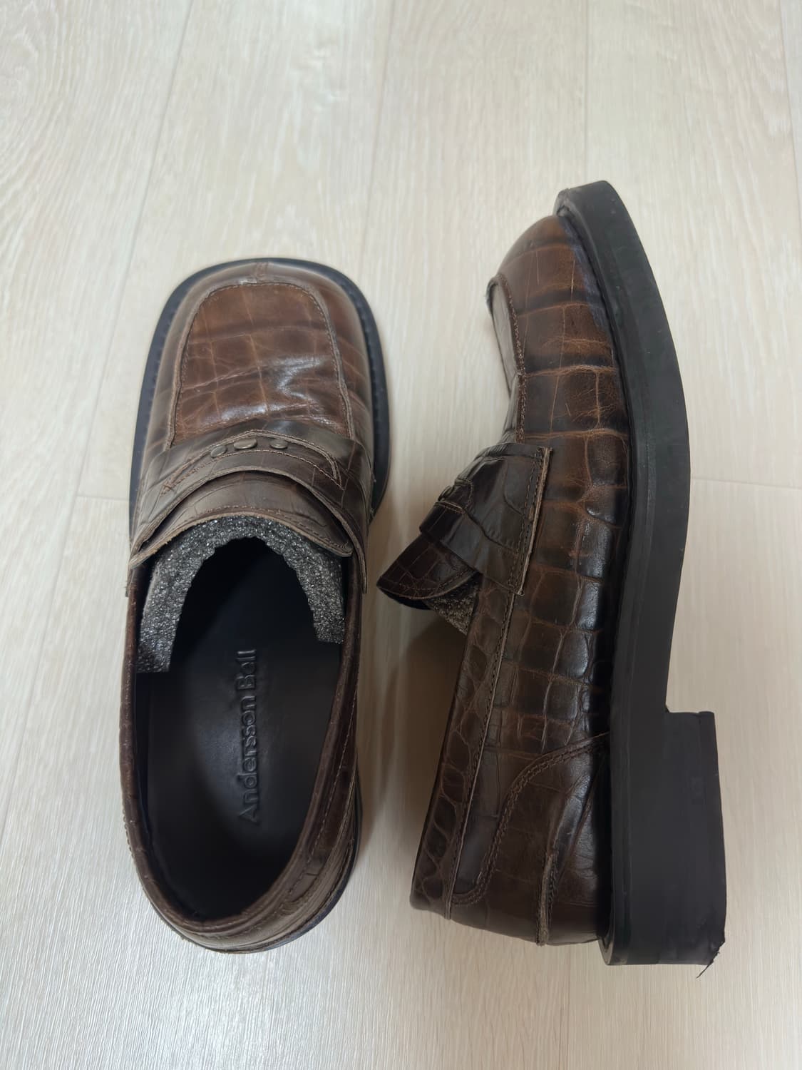 앤더슨벨 브로일스 페니 로퍼 aaa293m 상품이미지6