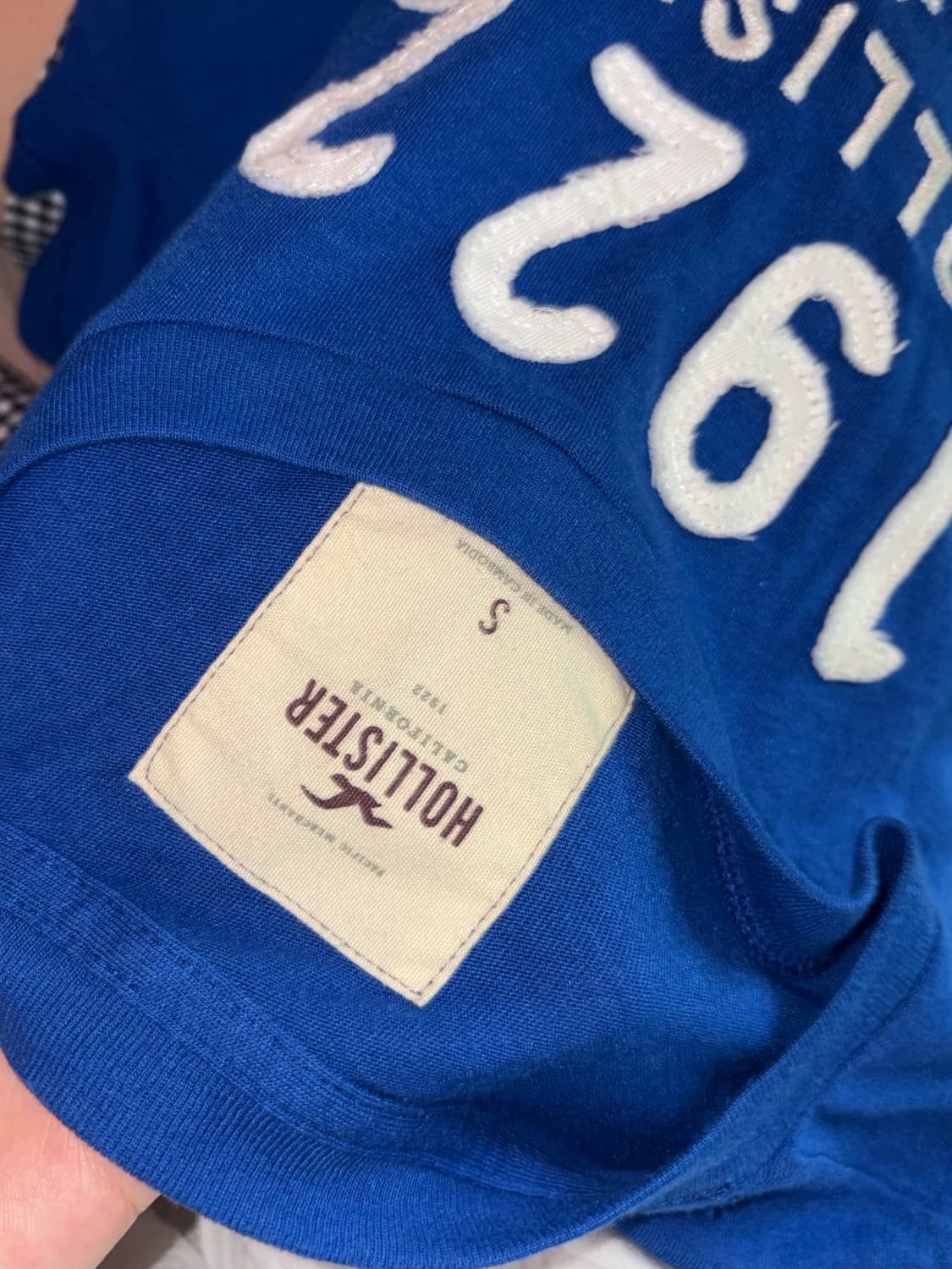 홀리스터 블루 빈티지 티셔츠 상품이미지3