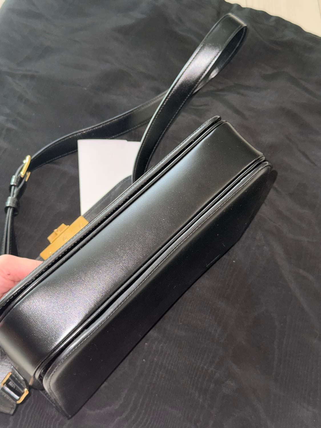 셀린느 트리옹프백 블랙 라지사이즈  상품이미지2