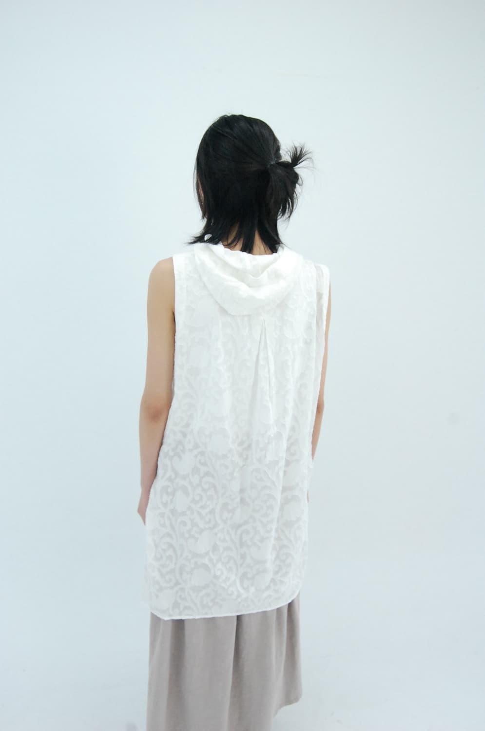 Cest chica bleu Hood sleeveless 상품이미지5