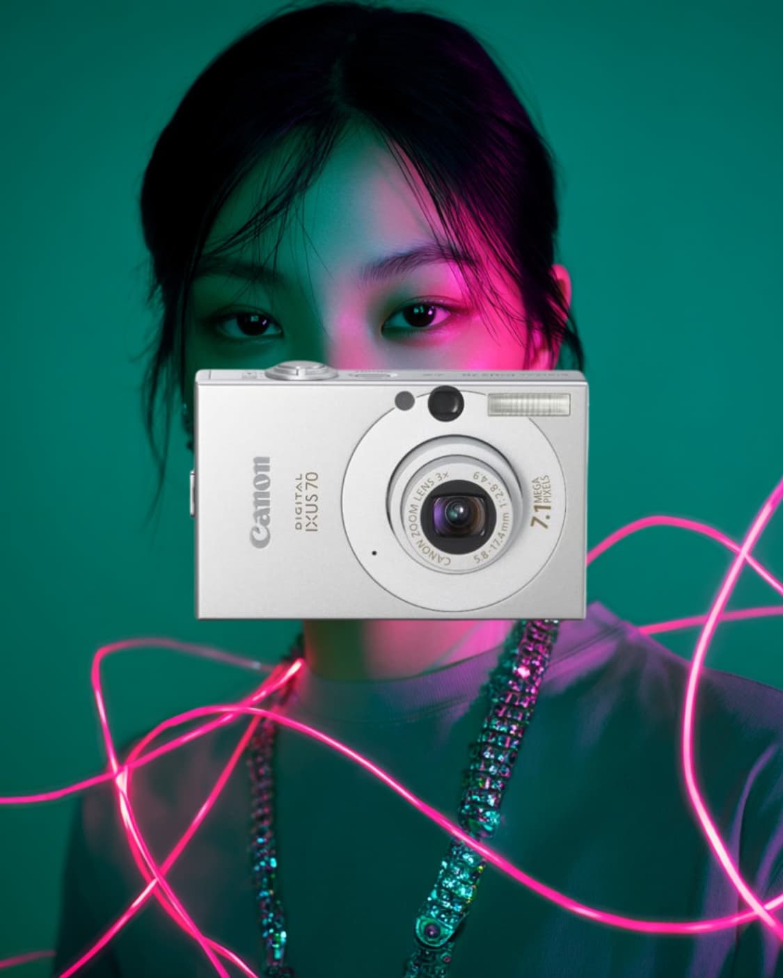 A급컨디션) 캐논 익서스 70 CANON IXUS 70 빈티지 디카 상품이미지1