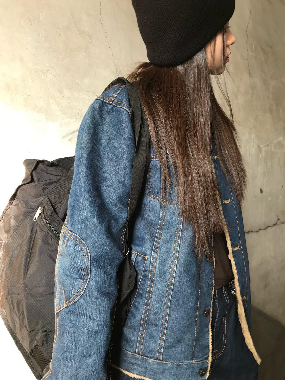 보아 안감 데님자켓  상품이미지2