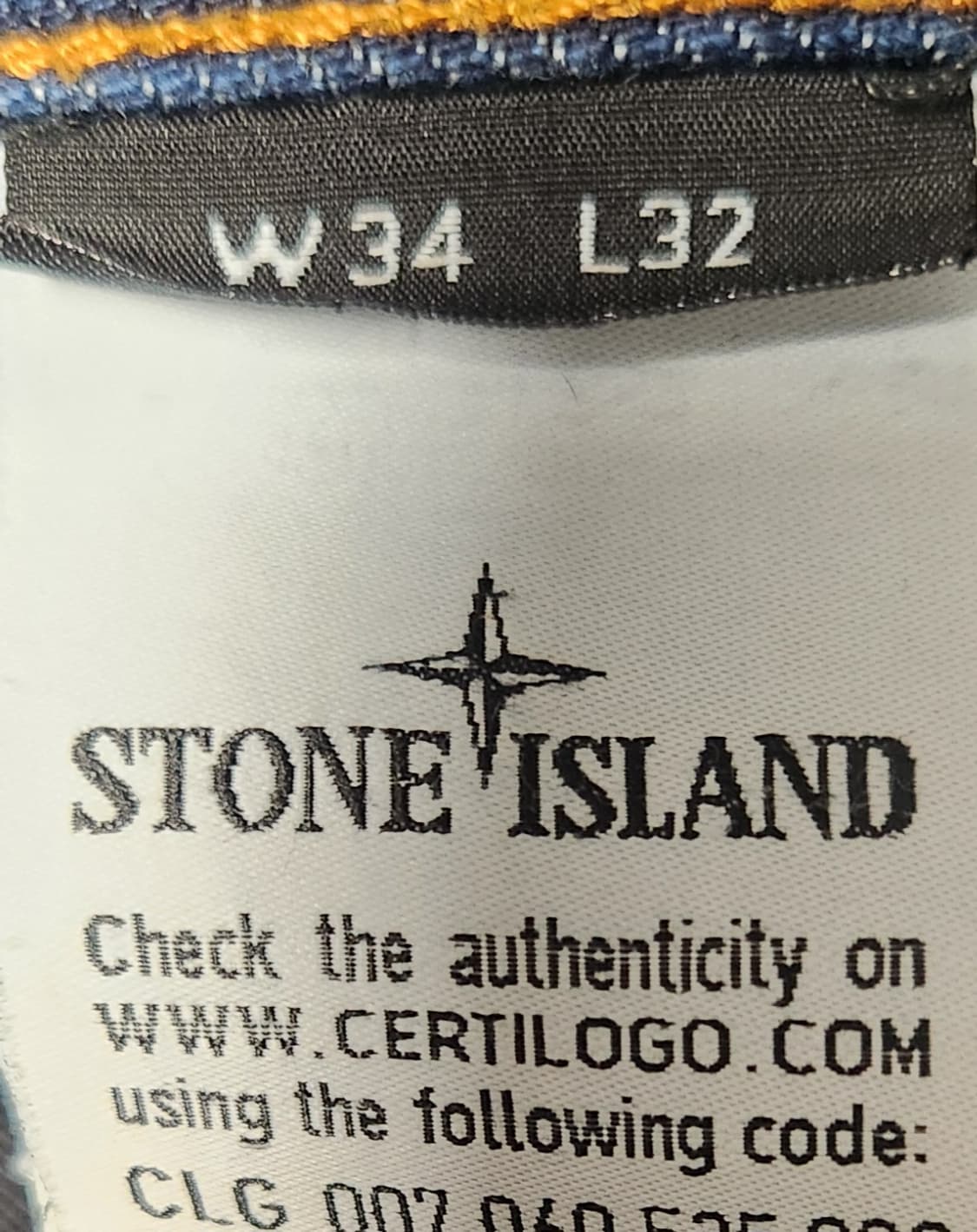 스톤아일랜드 정품 남성 청바지 데님 33-34 상품이미지6