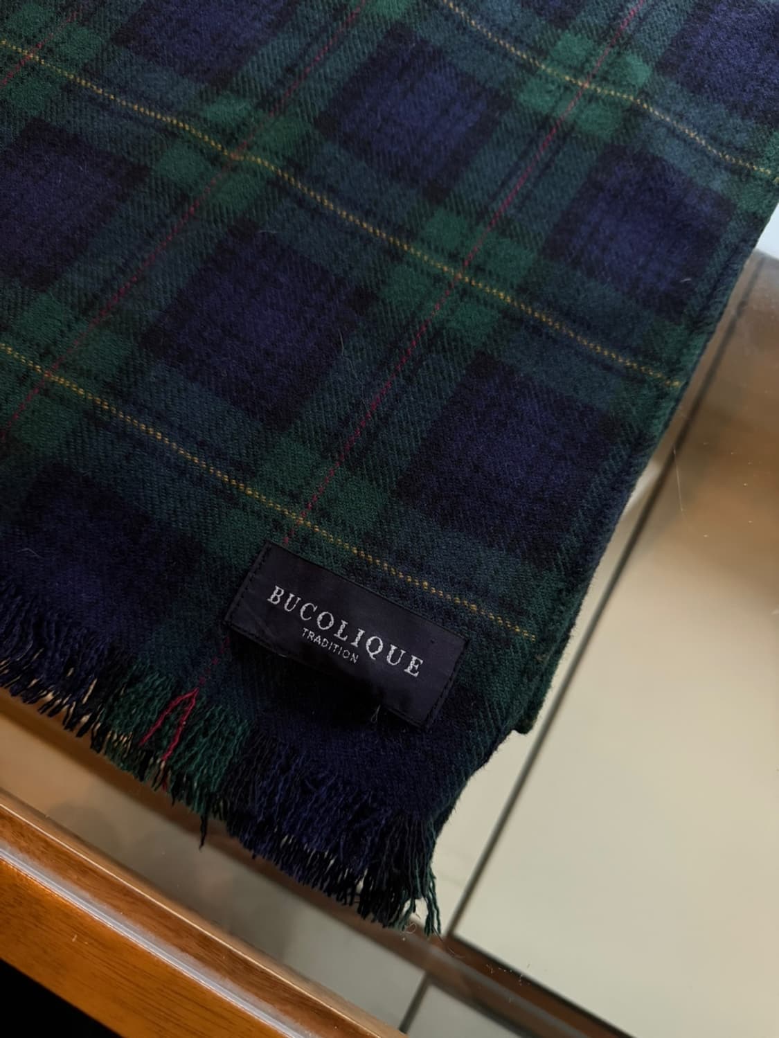 BUCOLIQUE 블랙와치 램스울머플러 상품이미지7