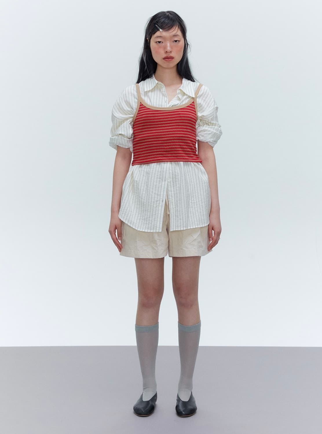 YOUNGOH 영오 스트라이프 나시 상품이미지2