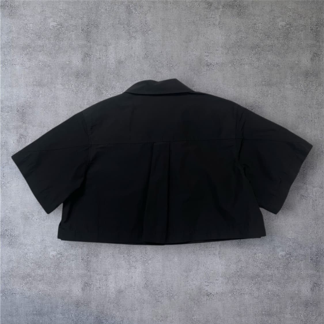 렉토 Recto 블랙 크롭 셔츠 자켓 S 상품이미지7