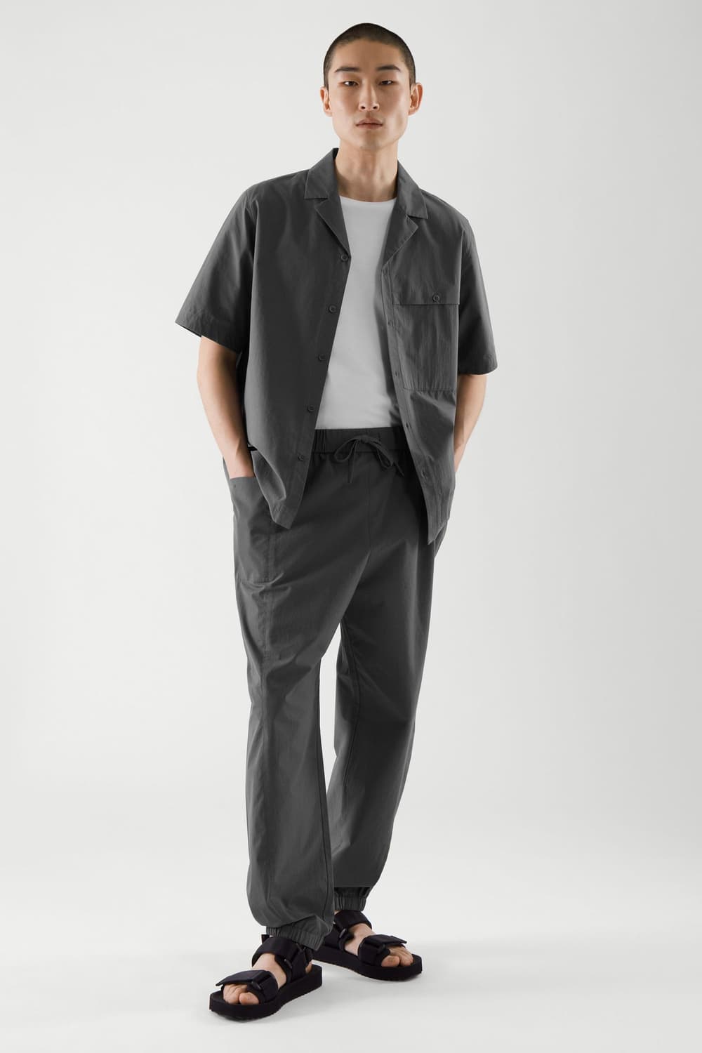 [코스] 패치포켓 쇼트 슬리브 셔츠 상품이미지3