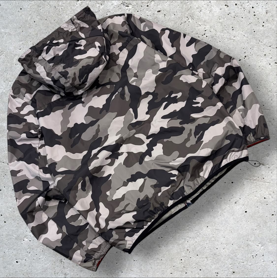 [M] 타미힐피거 카모 후드 바람막이 자켓 D824 상품이미지2