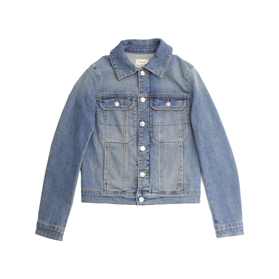 쟈딕엔볼테르 자켓 엘라스테인 데님 상품이미지1
