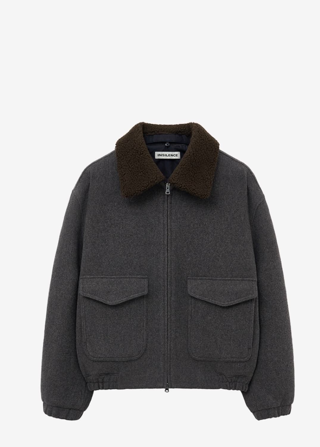 디테처블 칼라 캐시미어 블루종 상품이미지1