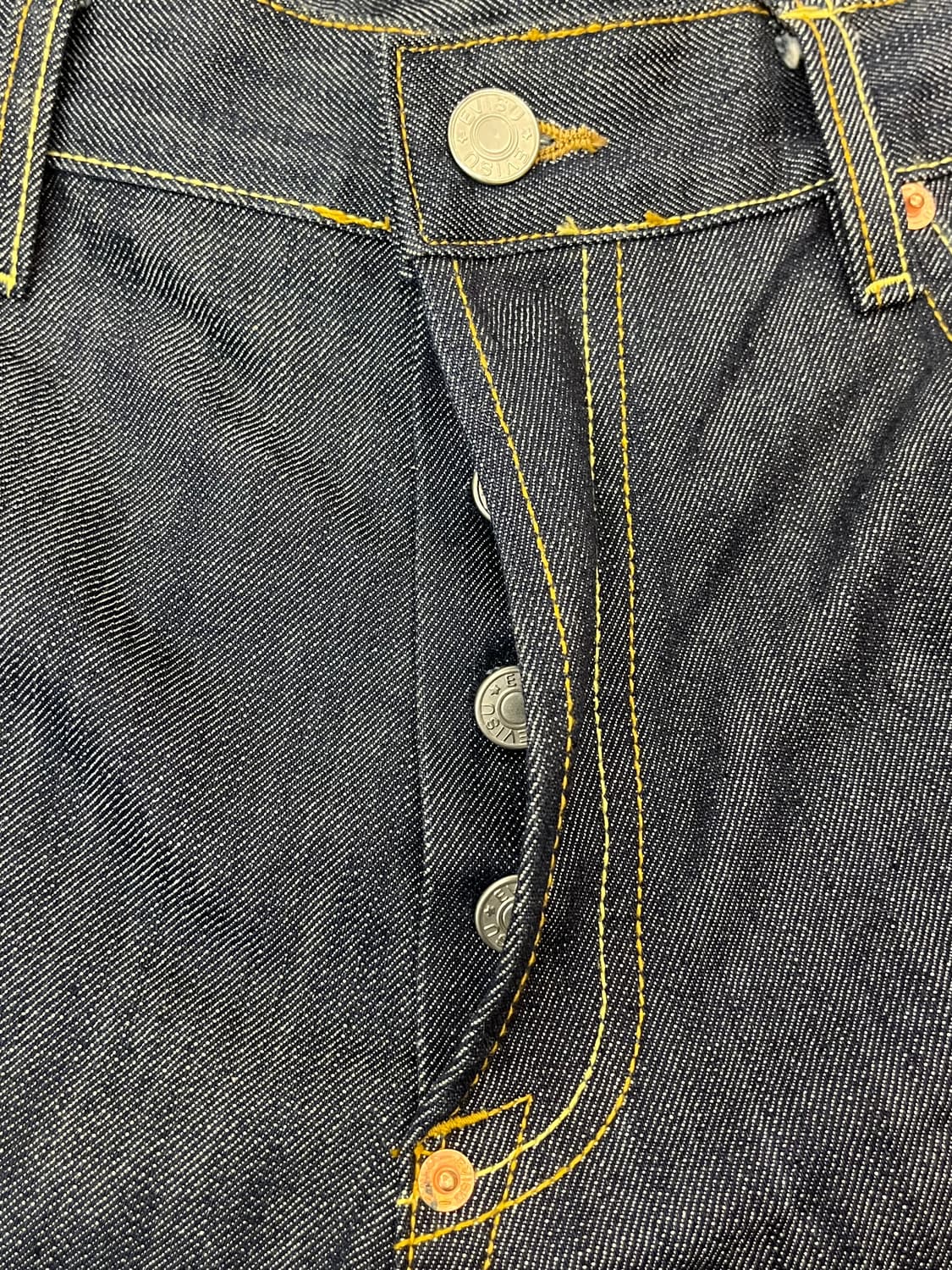 에비수 백프린팅 데님 팬츠 36  #csz1792 상품이미지4