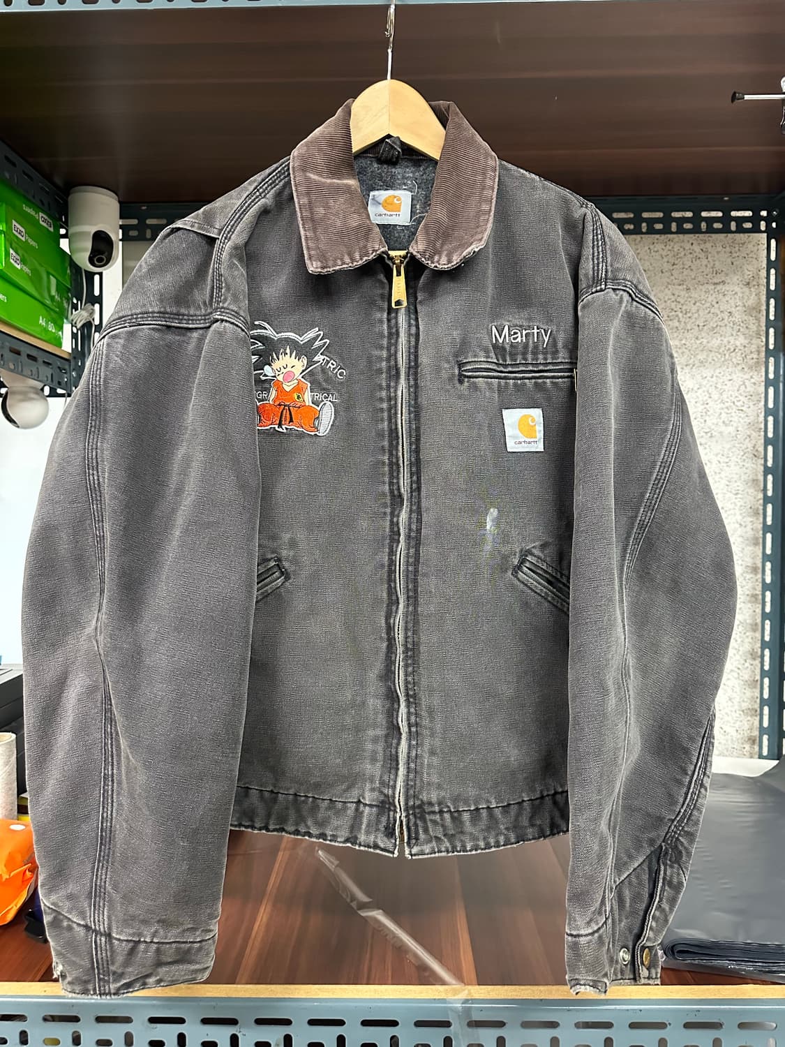 칼하트 J97 디트로이트 자켓 PTL M사이즈 상품이미지1