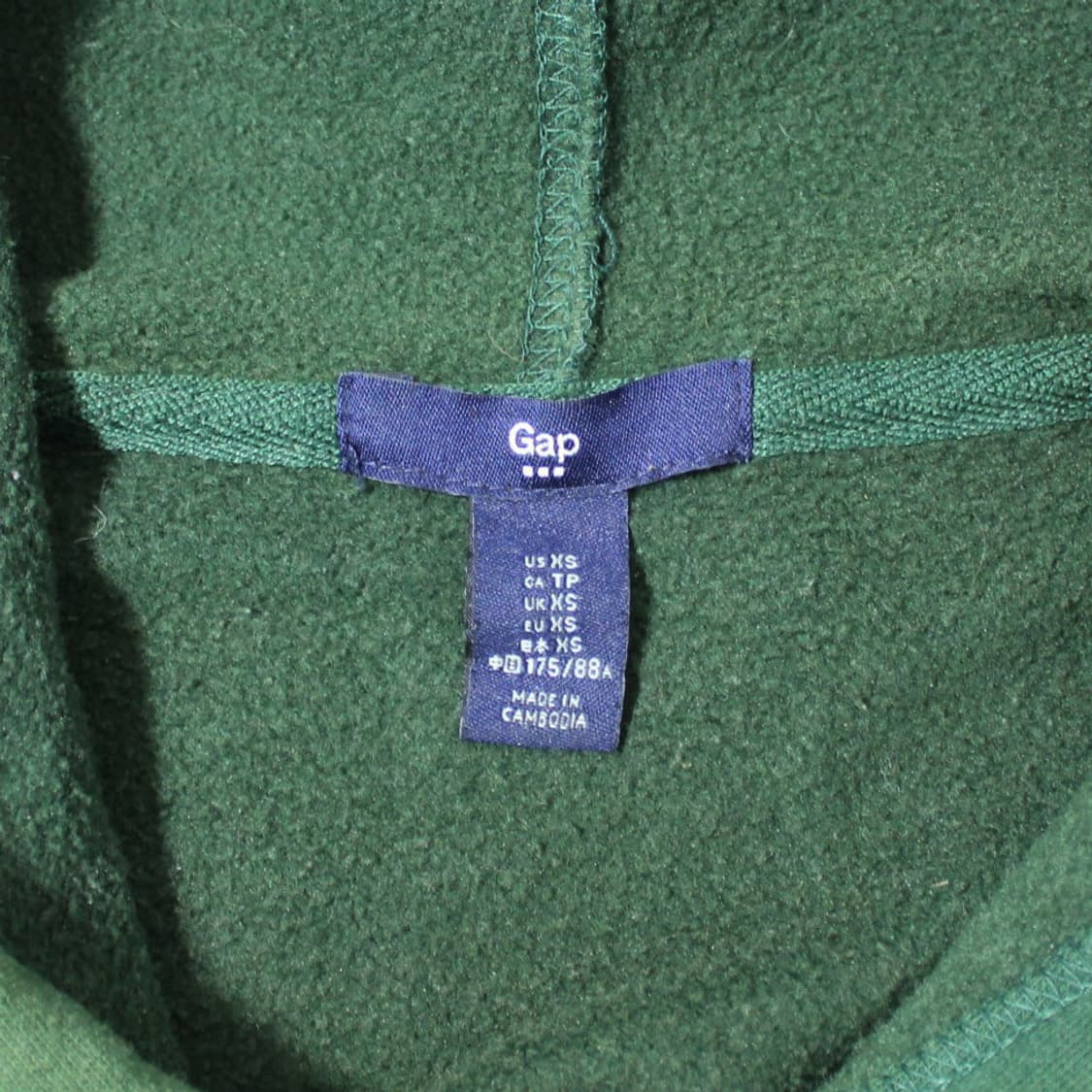 GAP 딥그린 후드티 상품이미지4