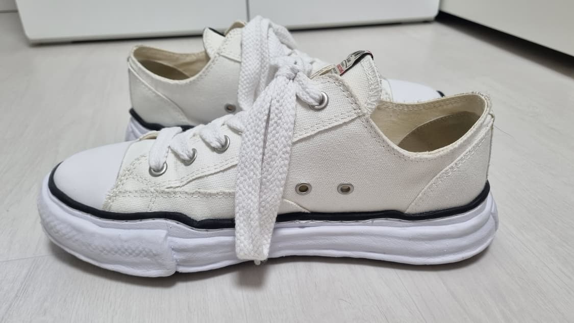 메종미하라야스히로 피터슨 OG솔 캔버스 로우 스니커즈 44 상품이미지7