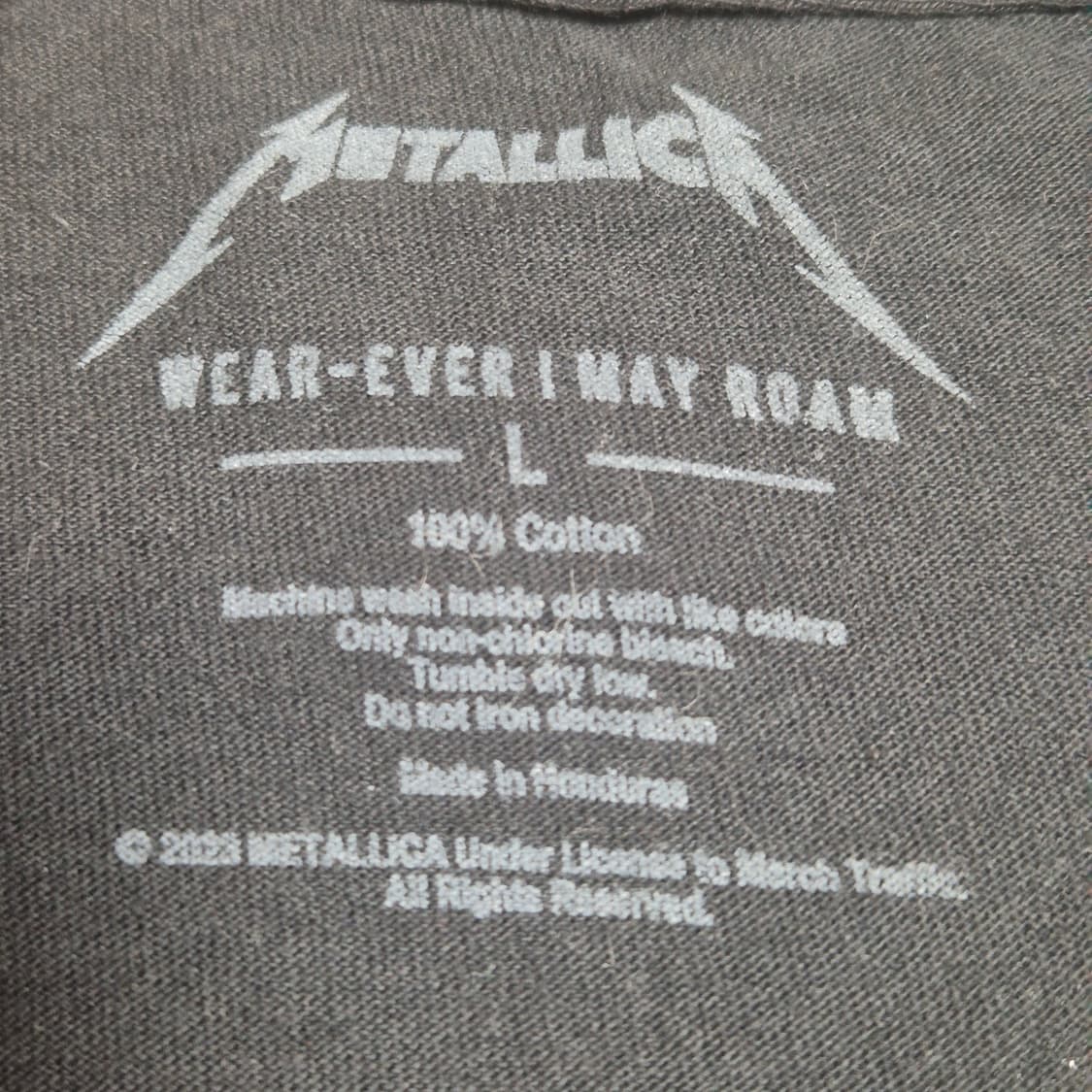 [L]메탈리카 M72 월드투어 오피셜 -582 상품이미지3