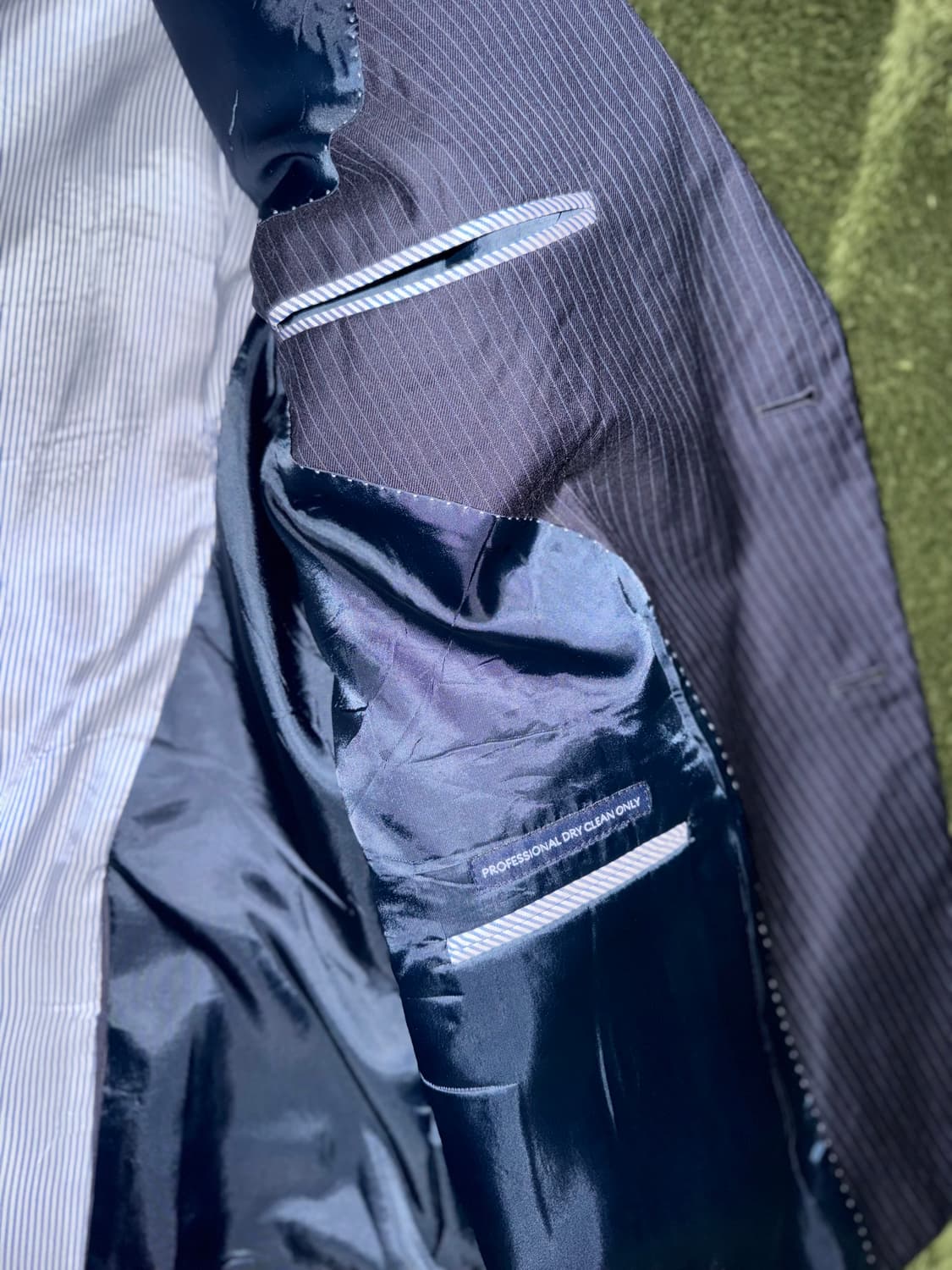 [48R] 타미힐피거 USA 스트라이프 클래식 핏 블레이저 자켓 상품이미지6