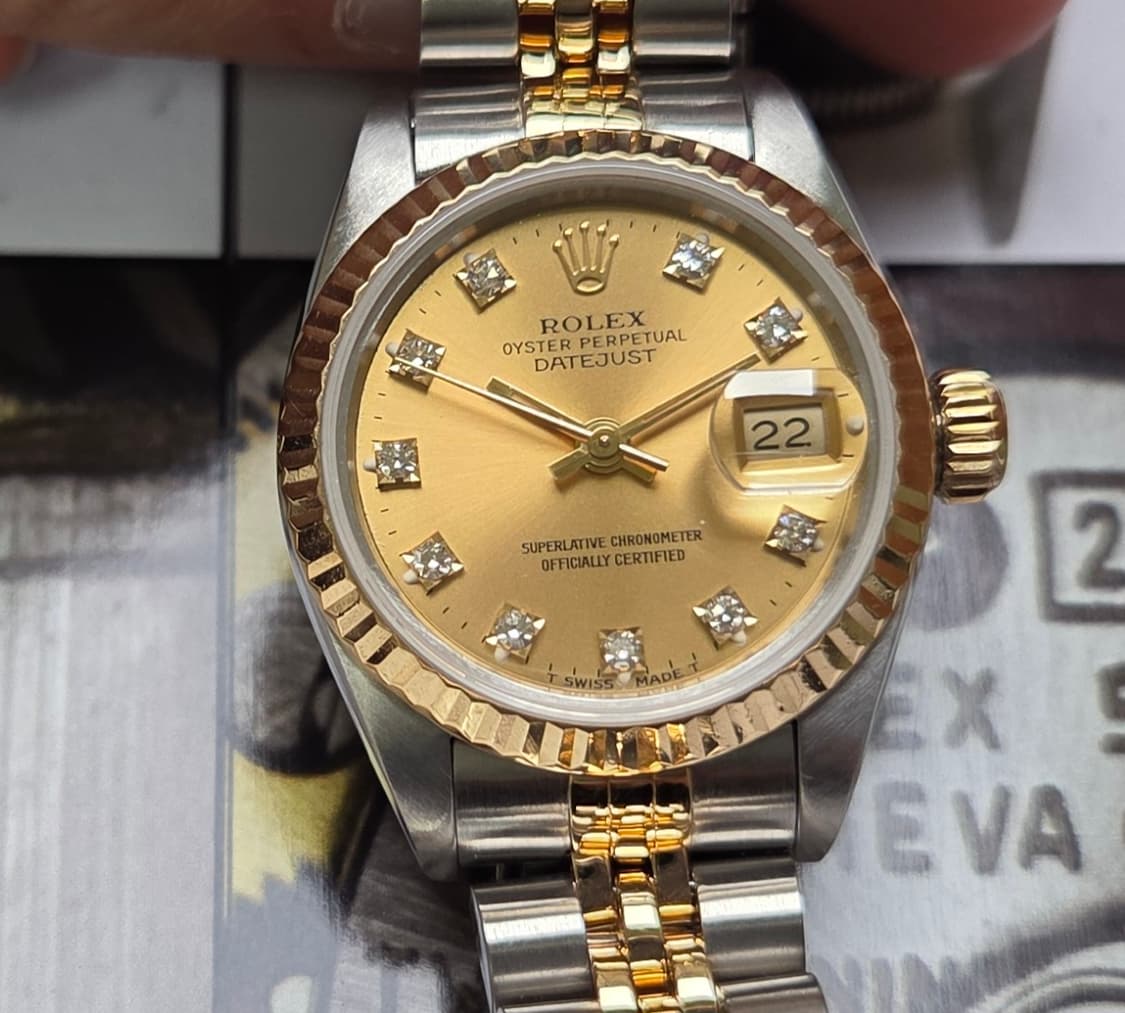 롤렉스 데이저스트 69173 18K콤비 오리지널 10P다이아 쥬빌리줄 여 상품이미지1