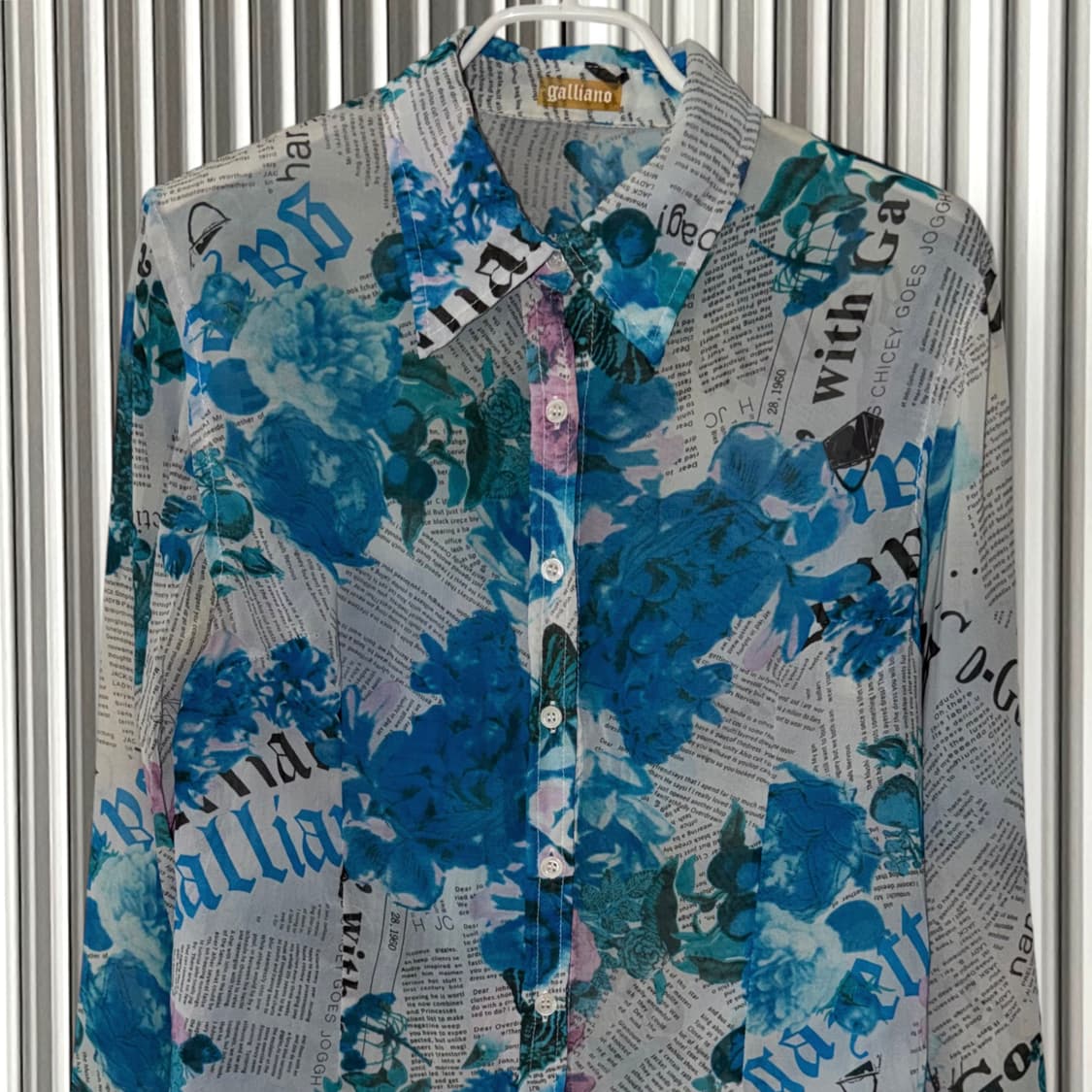 John Galliano summer shirt 상품이미지3
