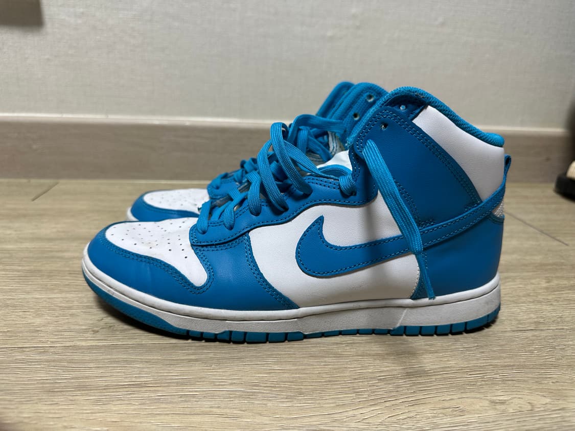 나이키 덩크 하이 챔피온십 블루 (285) 상품이미지3