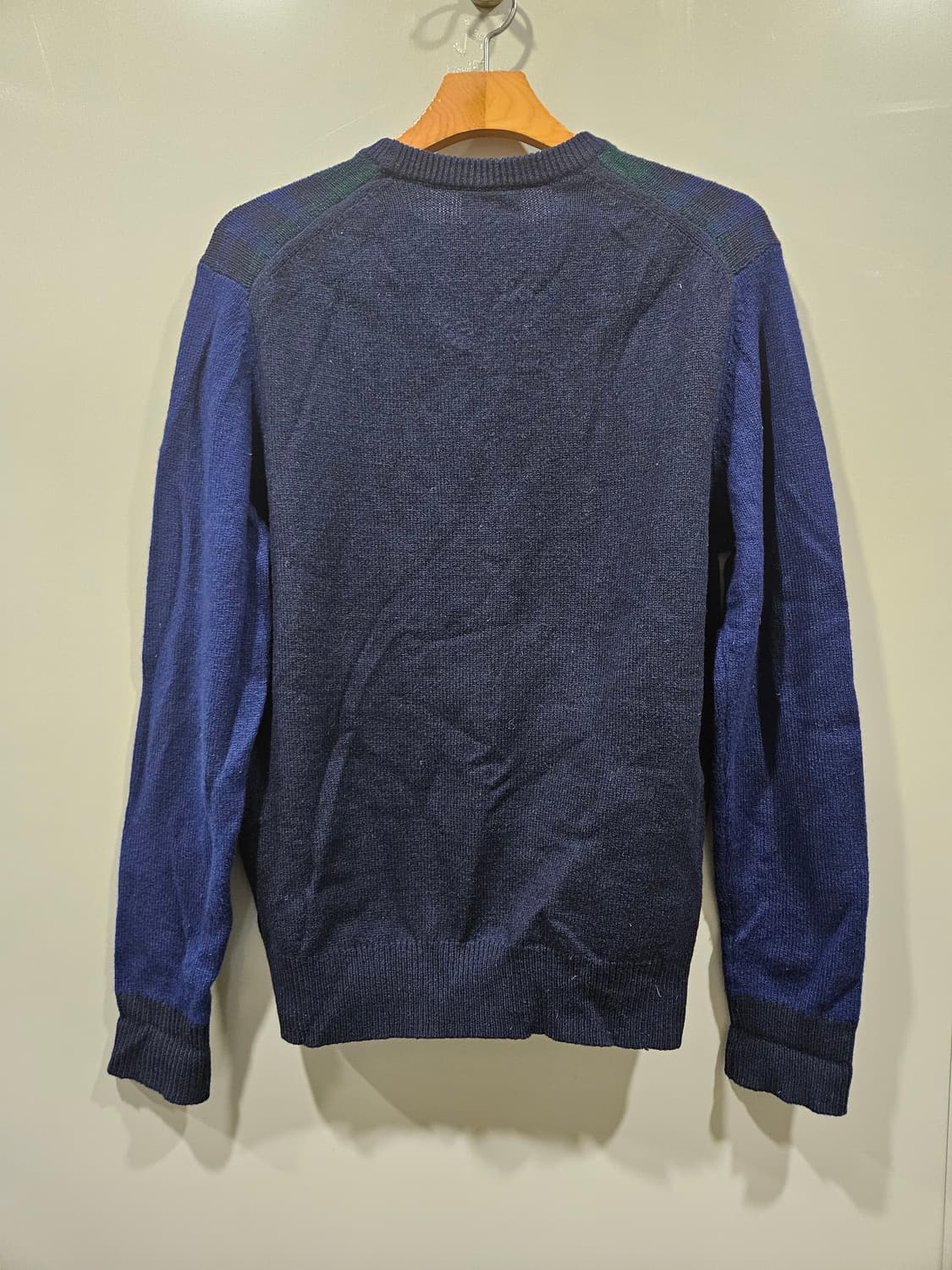 브룩스 브라더스 체크 니트 S 상품이미지3