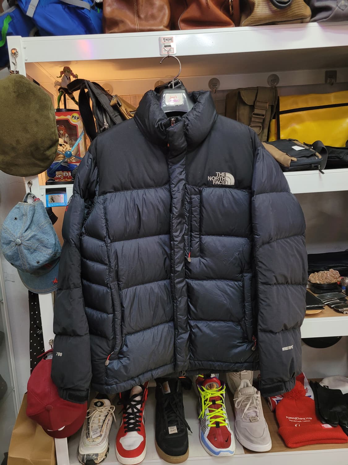 노스페이스 700 블랙 진네이비 패딩 상품이미지1