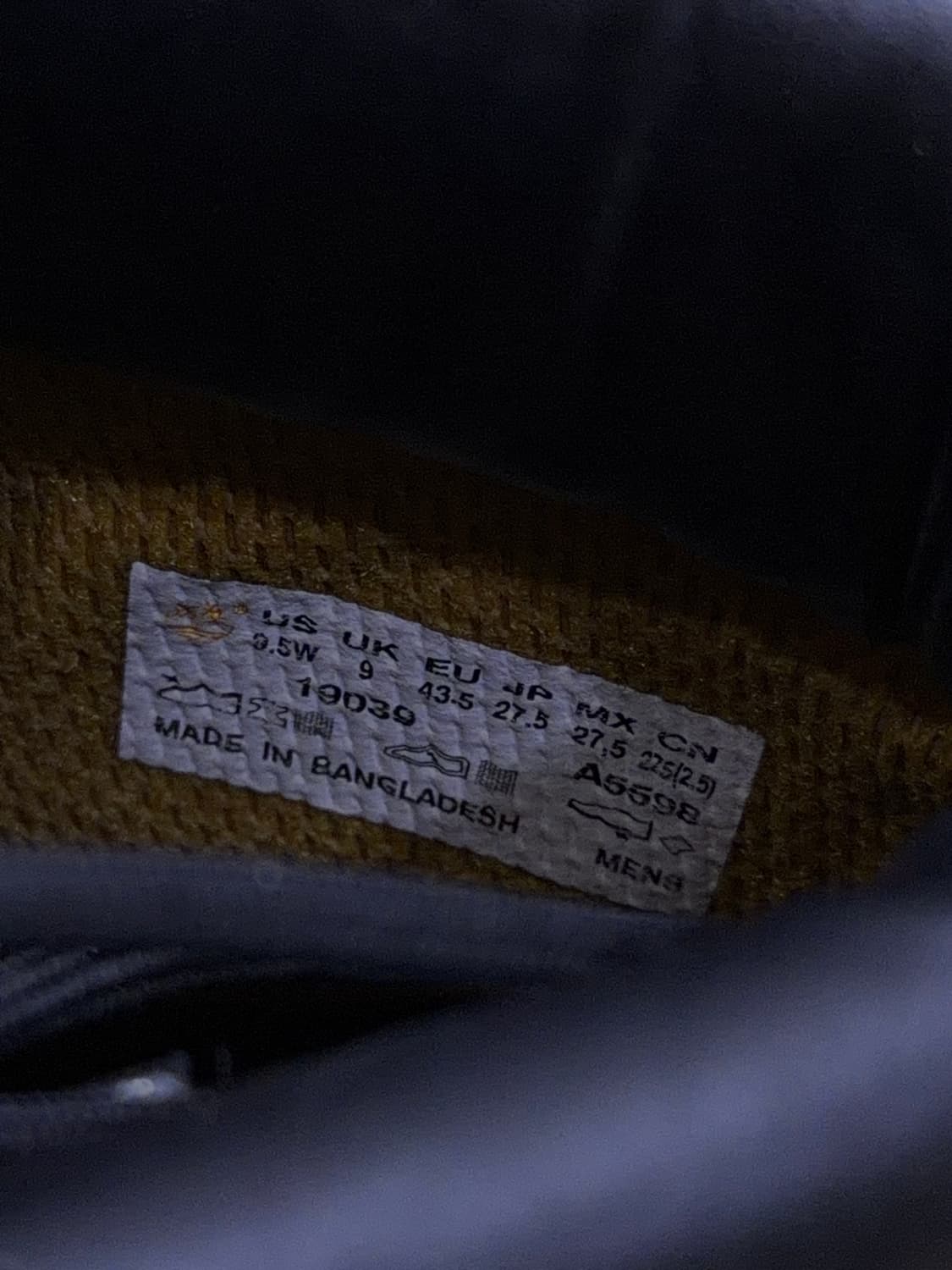 팀버랜드 워터프루프 누벅 워커부츠 블랙 275 상품이미지9