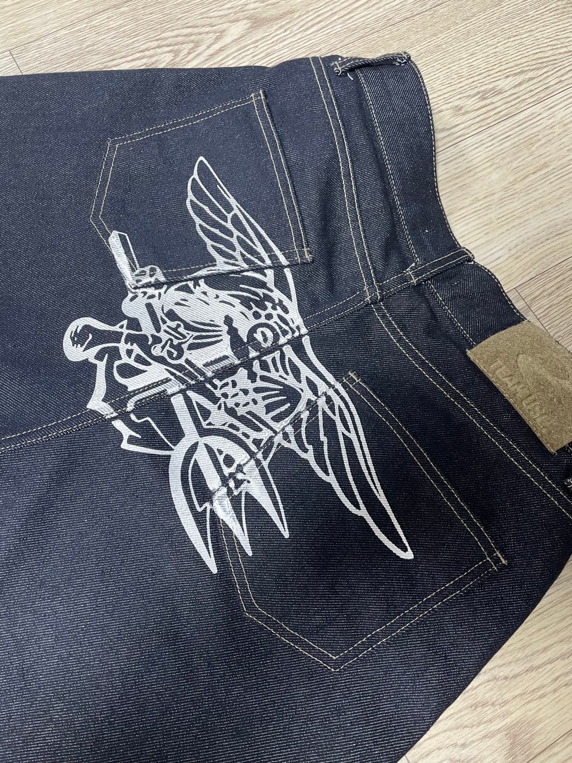 왓츠더유즈 데님팬츠판매합니다. 상품이미지2