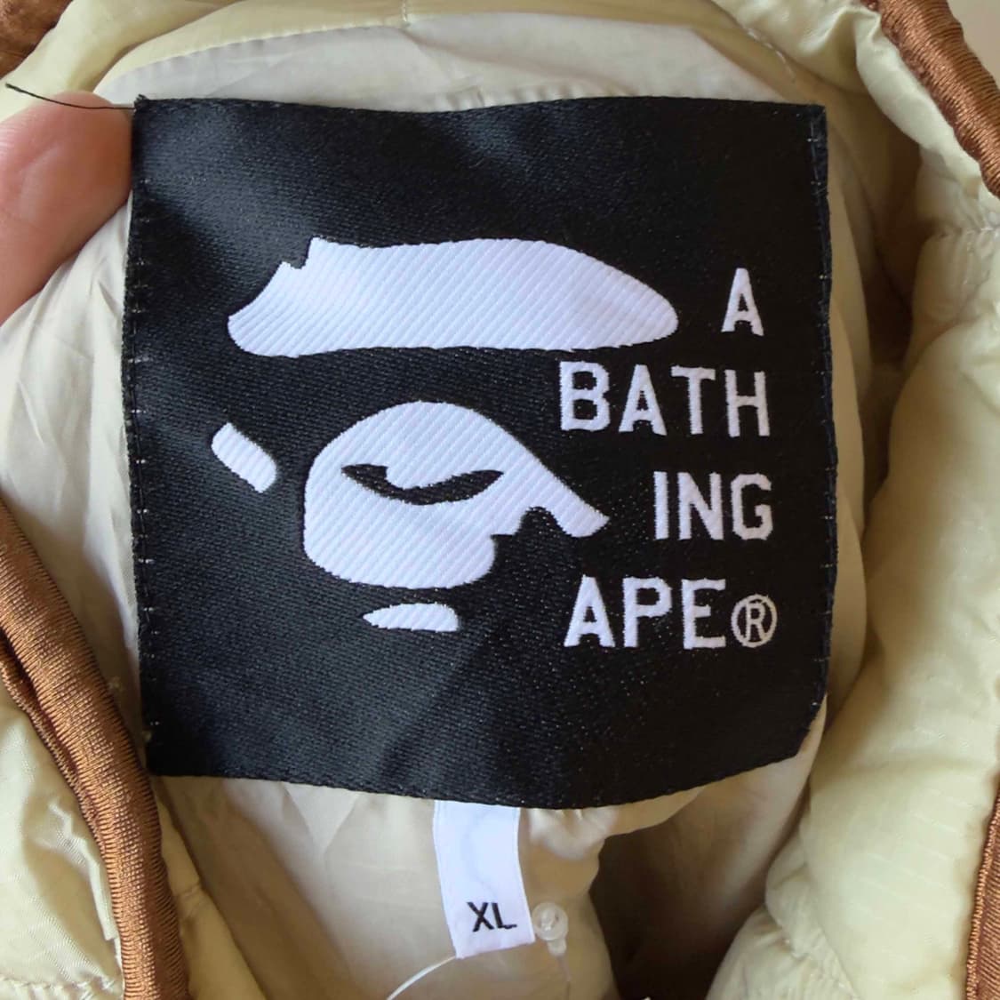 90s 베이프 사루 스티치 퀄팅 자켓 상품이미지4