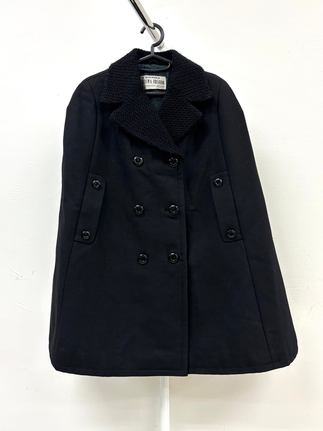 빈티지 블랙 케이프 판쵸 망토 상품이미지3