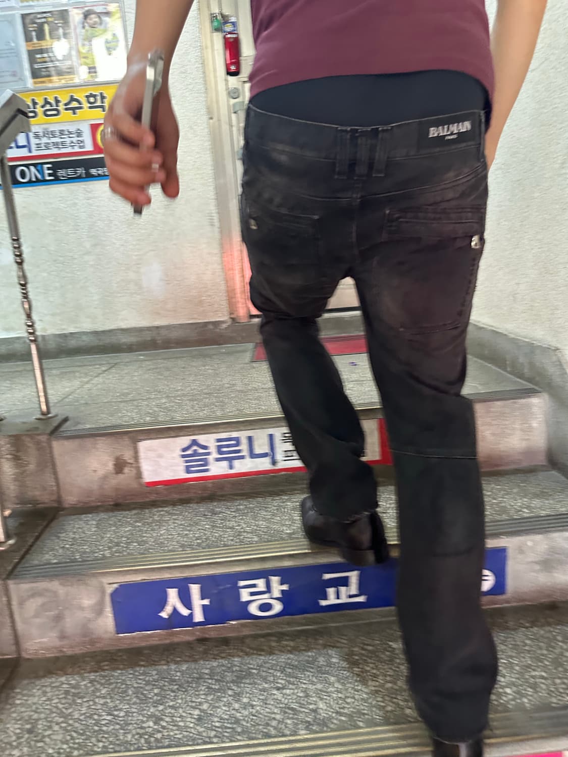 발망 11FW 데카르넹 더블지퍼 바이커진 상품이미지5