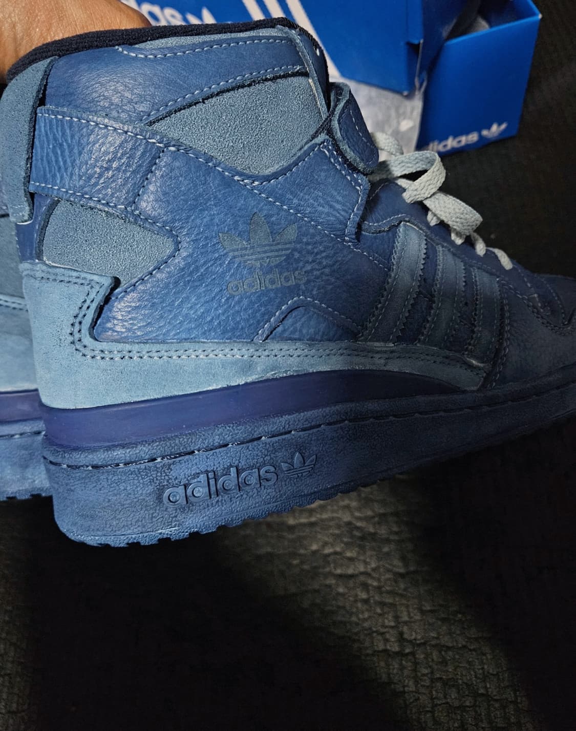 [275] 아디다스 OG 포럼 84 하이 인디고 새상품 상품이미지3