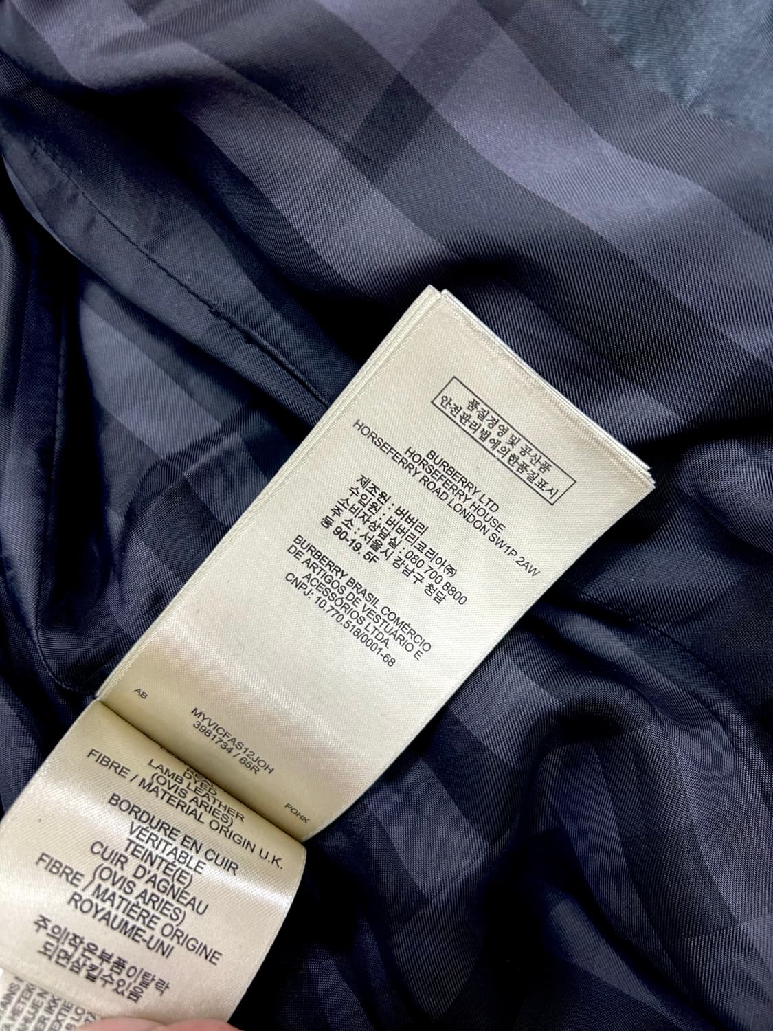 버버리 아비데일 폭스퍼 롱패딩(UK4/44) 상품이미지10