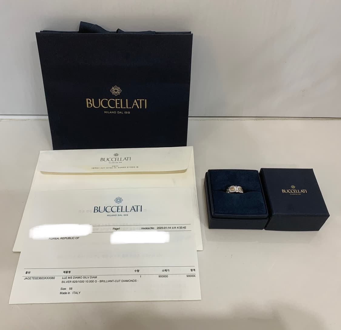 [58호] 부첼라티 다이아 블라썸 데이지 링 은반지 상품이미지2