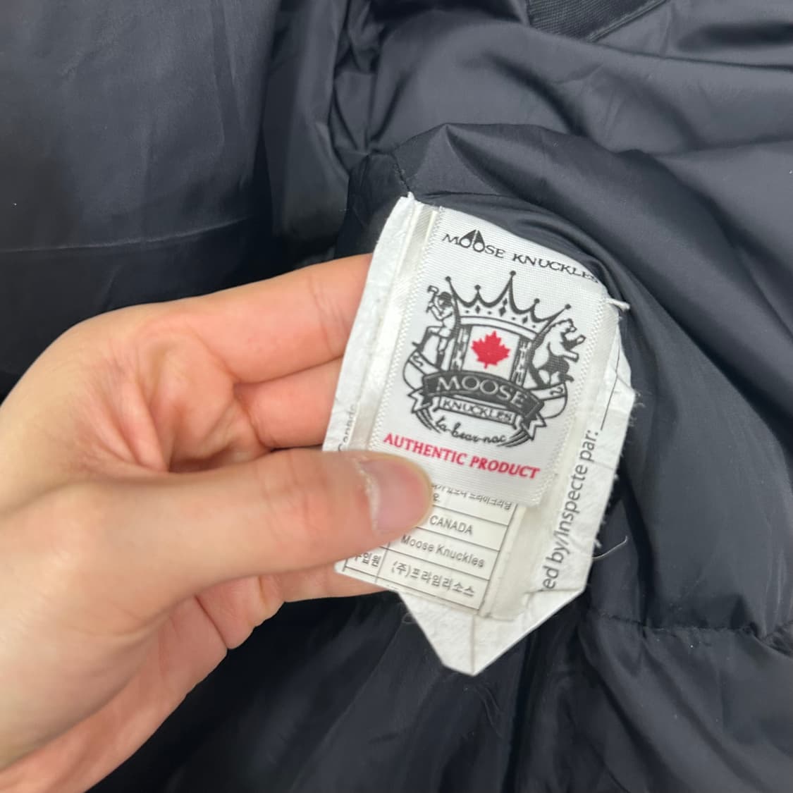 무스너클 스틸링 폭스 퍼 패딩 상품이미지6