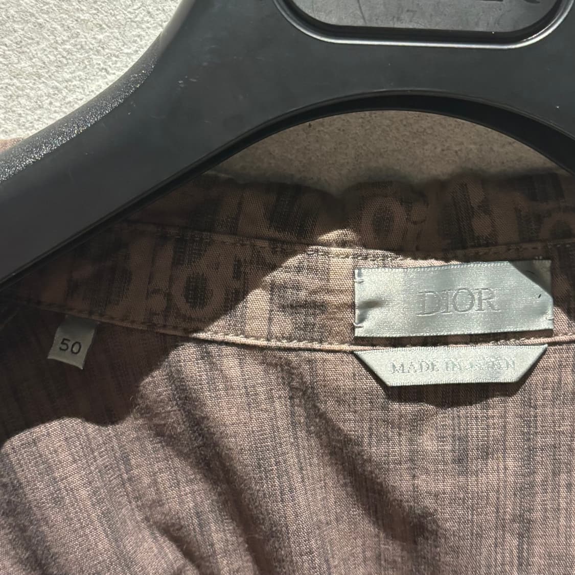 50/디올 오블리크 카스리 데님 오버셔츠 상품이미지2