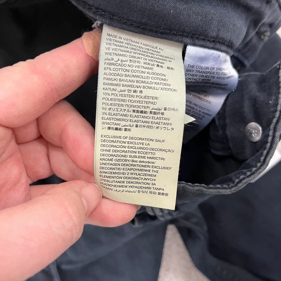 26 새상품 캘빈클라인 데님 청바지 0225M2 상품이미지3