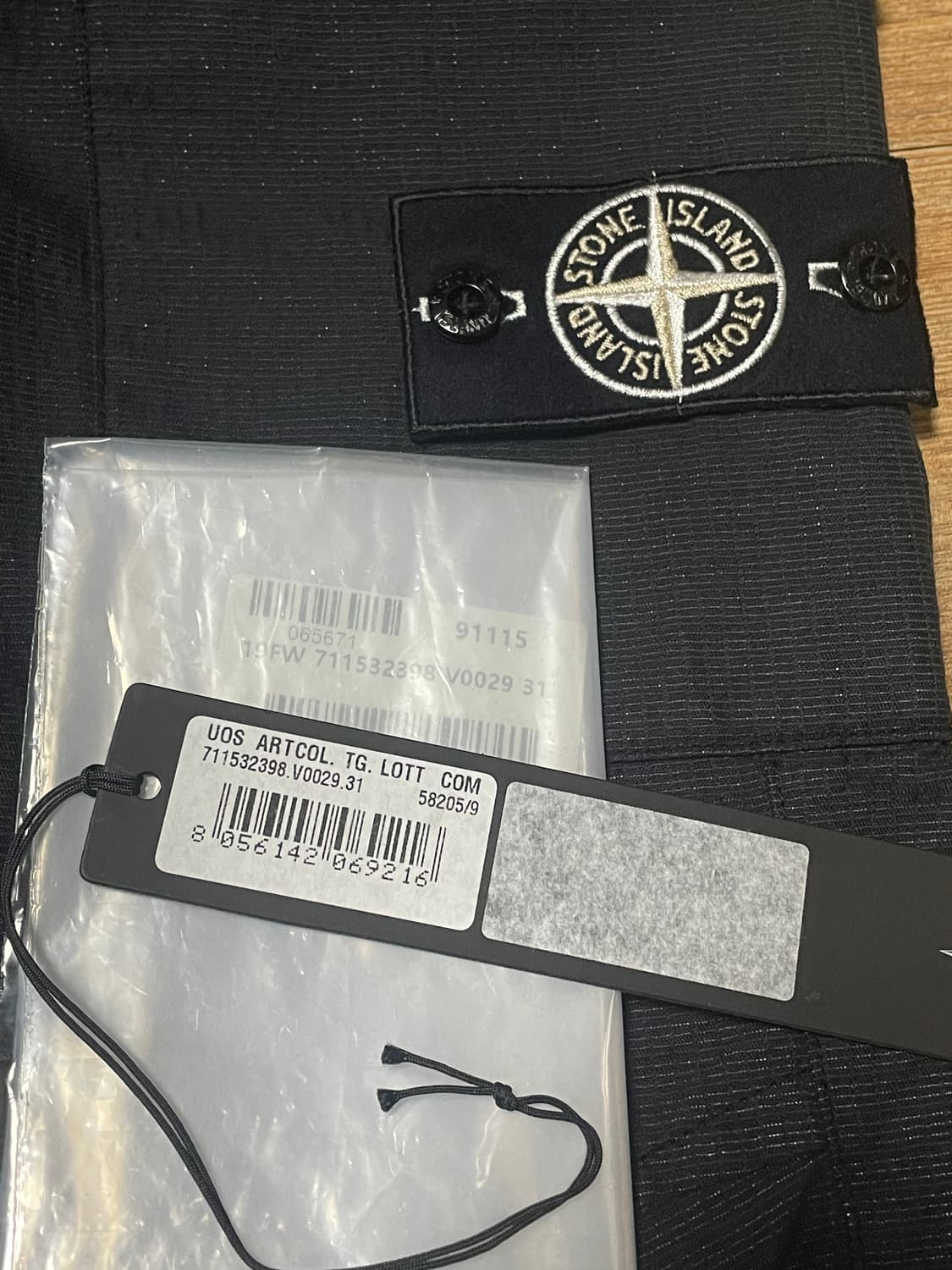 스톤아일랜드 리플렉티브 위브 립스탑-TC 카고팬츠 상품이미지10