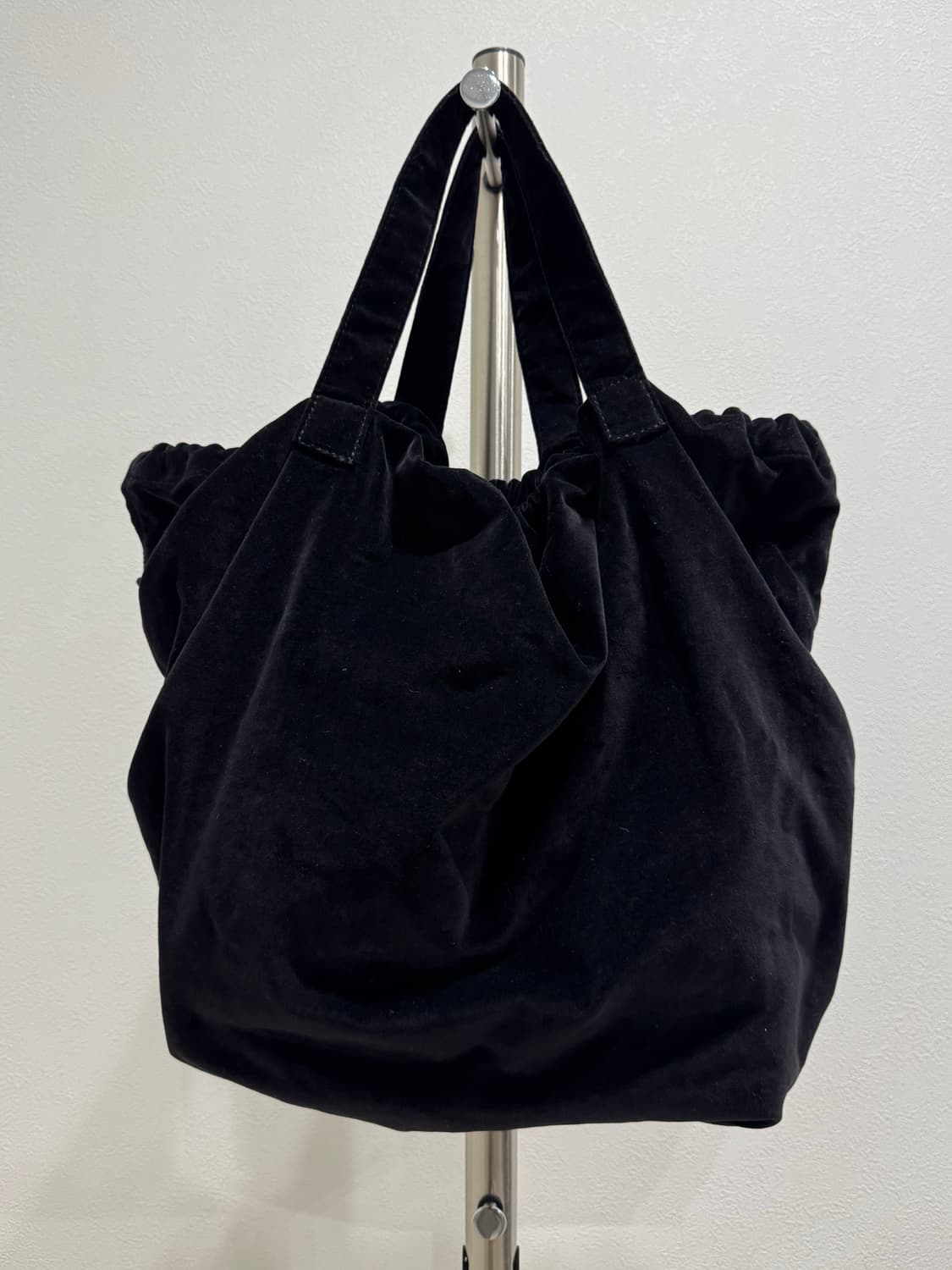 꼼데가르송 벨벳 로즈 토트백 상품이미지3