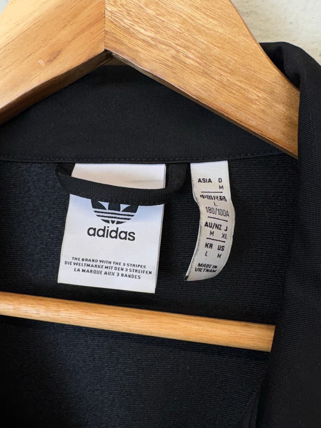 아디다스 신형 파이어버드 트랙탑 져지 블랙 상품이미지5