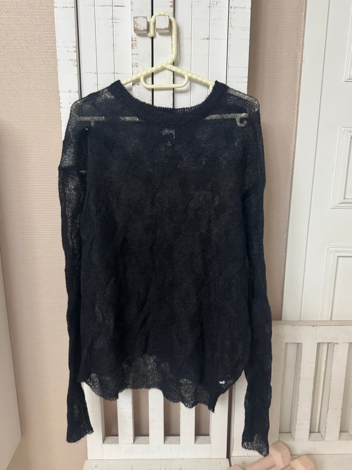 스투시 루즈 니트 크로스 케이블 상품이미지1