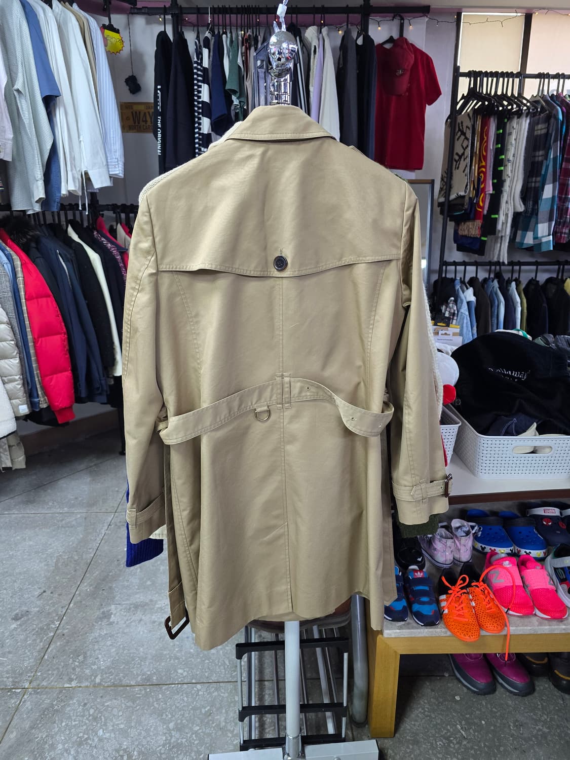 헤지스 베이지 트렌치 코트 (1333) 상품이미지2