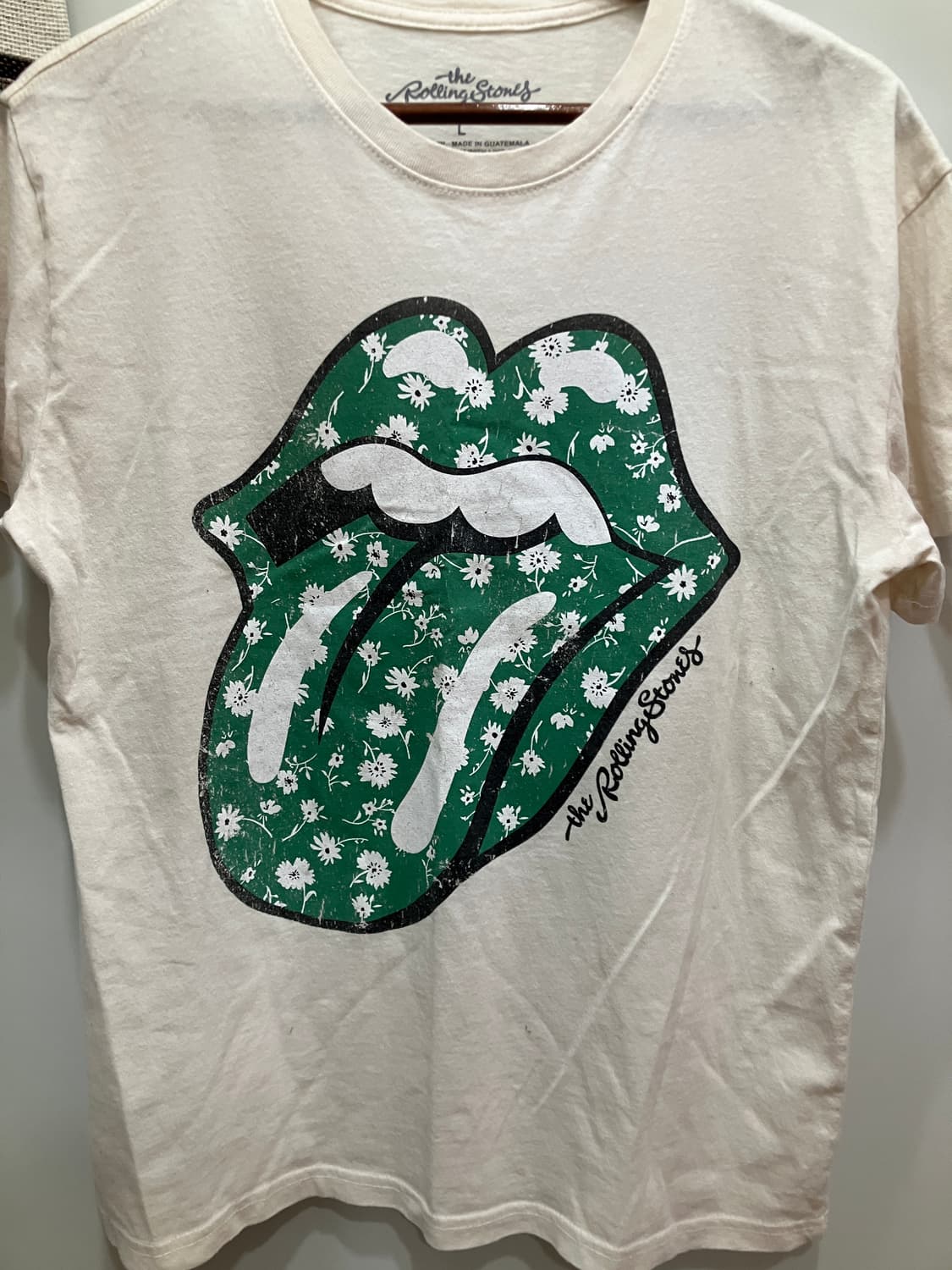 rolling stones 롤링 스톤스 프린트 반팔 상품이미지2