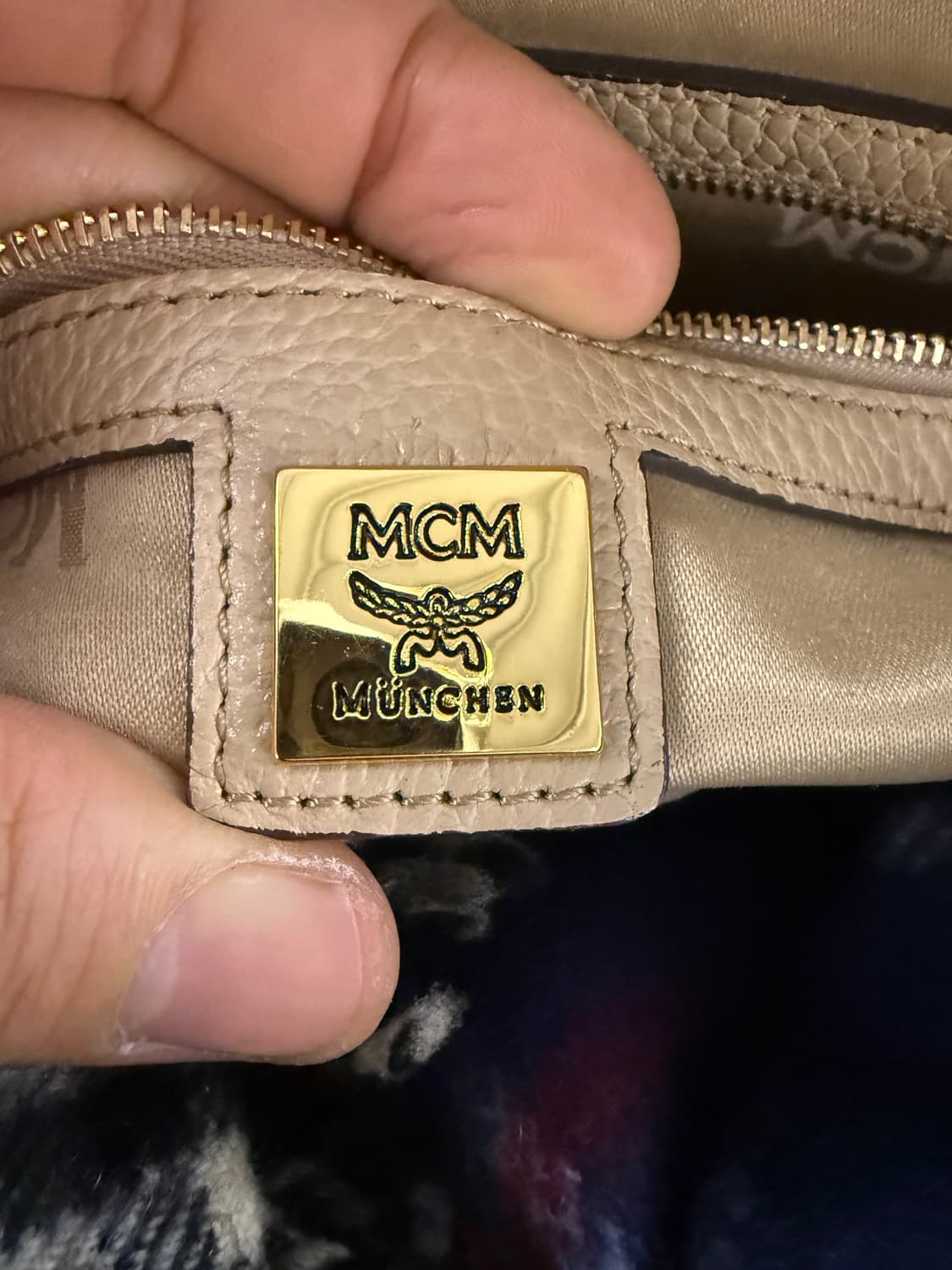 MCM 퍼스트레이디 끌라망스 가죽 토트백 상품이미지7