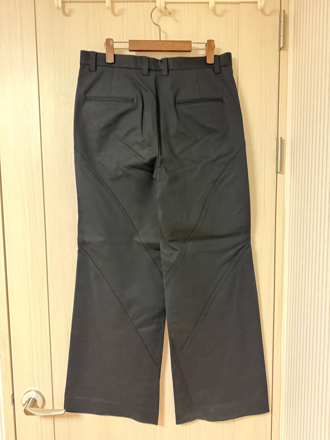 stu offlce 22Autumn 플레어 코튼 팬츠  상품이미지4