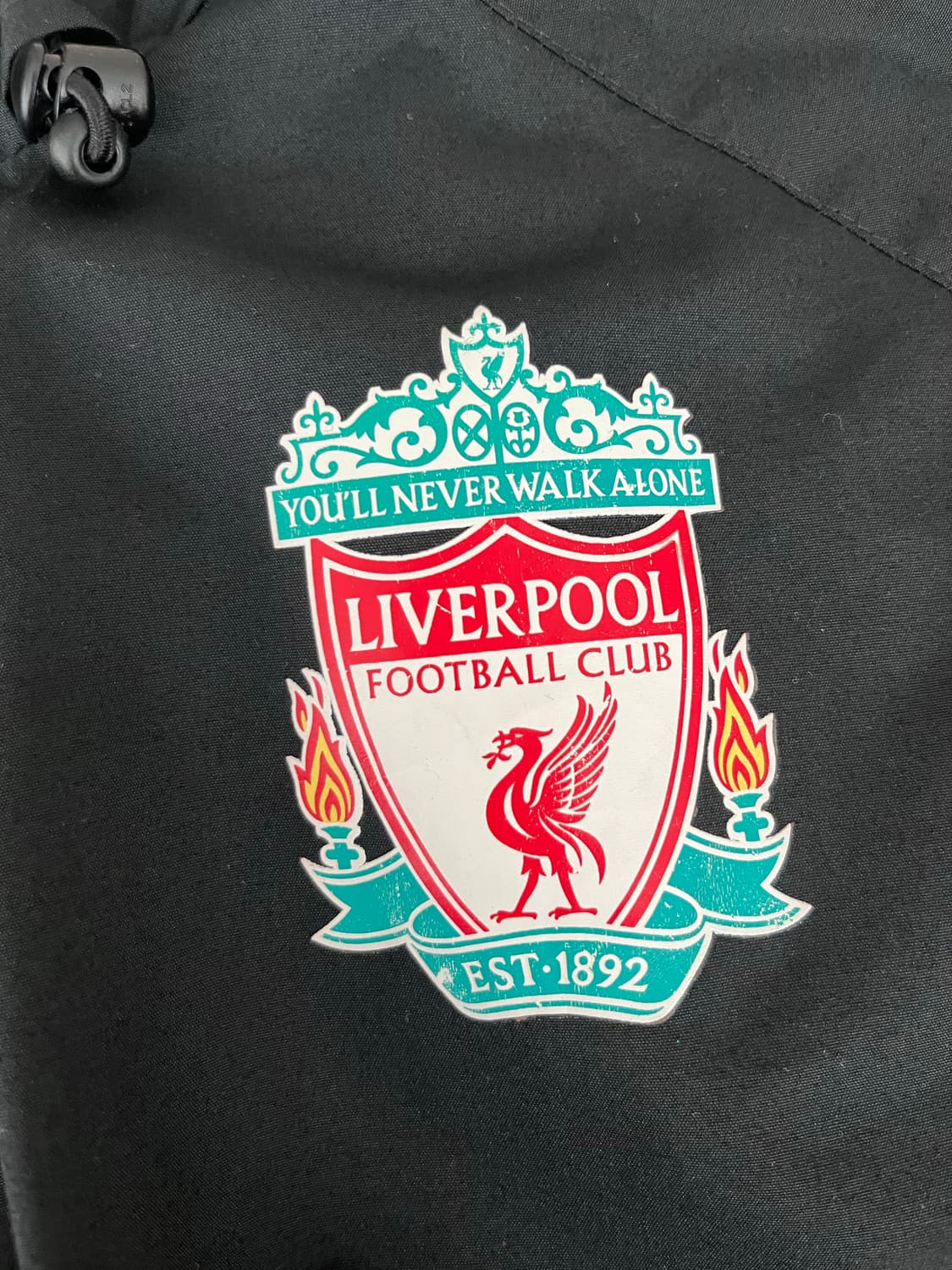 S)리버풀 아디다스 09-10 챔스 바람막이 자켓 블랙 상품이미지6