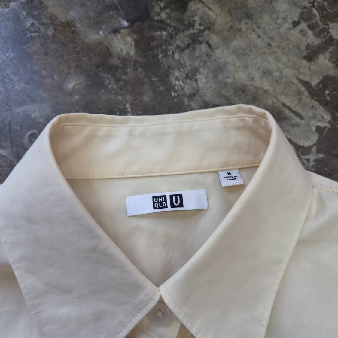 M) 유니클로U 셔츠 르메르 X 유니클로 셔츠 남방 미니멀리즘 상품이미지3