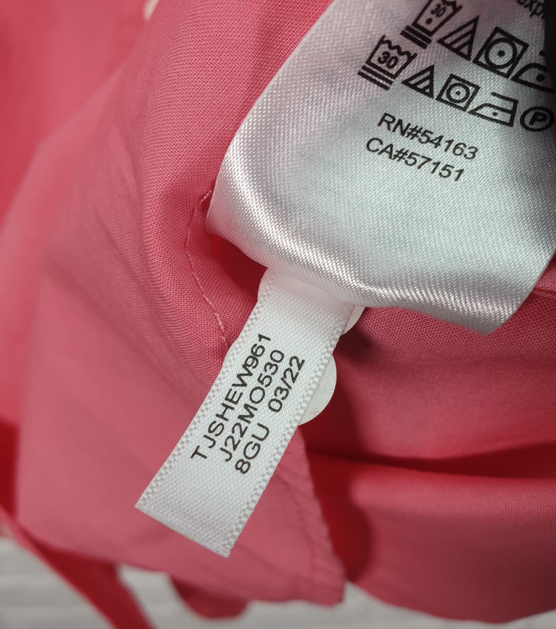 [55]타미힐피거 솔리드 셔츠 (새상품) 상품이미지7