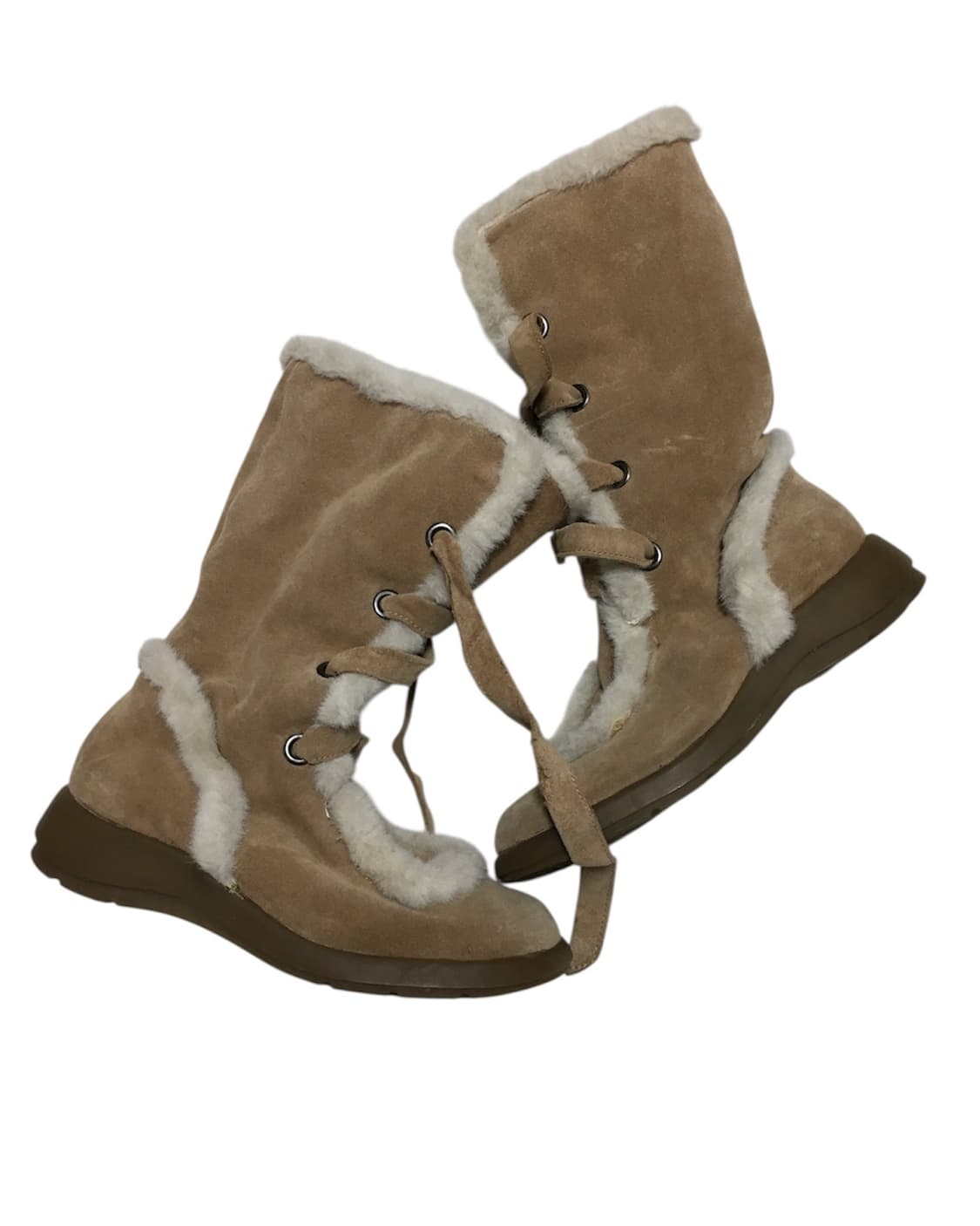 beige fur boots 235-240 상품이미지1
